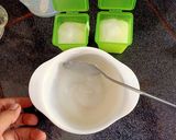 Foto langkah ke 7 dari resep Bubur Tepung Beras Putih Organik Keju MPASI.