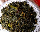 রসুন কুচি দিয়ে ডাটা শাক ভাজা রেসিপির ধাপ 2 ছবি