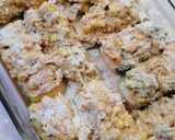 Foto del paso 6 de la receta: Calabacitas rellenas de pollo en salsa de pimiento 😍💯