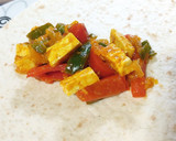 Foto del paso 3 de la receta: Fajitas veganas (tofu)