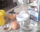 Foto del paso 1 de la receta: Mini Magdalenas con Avena, Manzana y Crema de Cacahuete