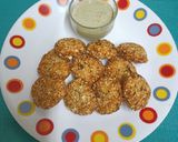 A picture of step 5 of Sago flour wadas (Vrat Special).