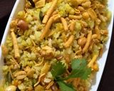 A picture of step 7 of Jhatpat poha.