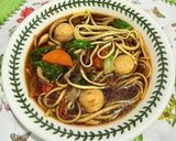 Gambar langkah 6 resipi 👩🍳Mi Lidi Sup.