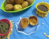 A picture of step 10 of Chana Dal Kachoris in Appe Pan.