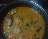 Foto del paso 6 de la receta: Estofado de pollo con berenjena y papas