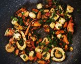 Egyszerű mediterán tészta recept fázis 2 fotója