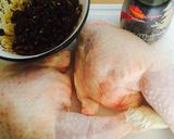 Foto del paso 1 de la receta: Pollo con peras y manzanas