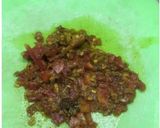 A picture of step 1 of Achar wala paratha.