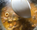 A picture of step 3 of Split moong dal karela.