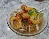 A picture of step 3 of Mixed Longan and Fruit Sweet Soup (Chè Nhãn Nhục Thập Cẩm).