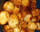 Foto langkah ke 5 dari resep Balado Telur Puyuh dan Tahu.