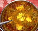 A picture of step 12 of Paneer Chaman.