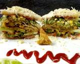 Samosa cheesy sandwich recipe step 6 photo