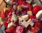 Vegán zöldséges rakottas recept fázis 1 fotója