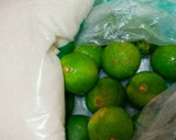 Foto langkah ke 1 dari resep Sirup Jeruk Nipis (3 bahan) ✅.