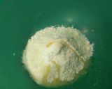 A picture of step 3 of Choley Bhature.