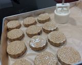 Foto langkah ke 7 dari resep Anabolic Red Bean Mooncake |High Protein, Low Calorie, Sugar & Gluten Free.