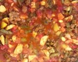عکس مرحله 1 از دستور استنبولی با مرغ و گوشت چرخکرده