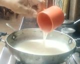 A picture of step 2 of Kalakand कलाकंद.