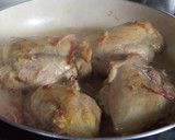 Foto del paso 1 de la receta: Pollo con jamón ibérico al limón con vino blanco
