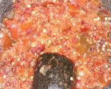 Foto langkah ke 2 dari resep Sambal pindang kemangi no ribet-ribet.