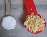 A picture of step 2 of Garlic bread.