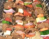 A picture of step 5 of Beef kebab.