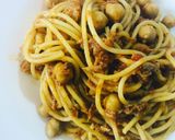 Foto del passaggio 6 della ricetta Spaghetti ceci e sgombro