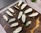 A picture of step 6 of Steak Wrapped Stuffed Jalapeños.