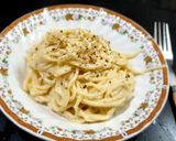 A picture of step 11 of Spaghetti aglio e olio.