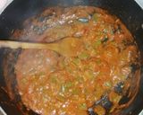 Une image de l'étape 4 de Ojja merguez recette tunisienne.