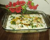 A picture of step 5 of Dahi Walay Baingan.