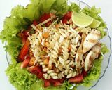 Foto langkah ke 4 dari resep Chicken pasta salad.