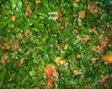 A picture of step 4 of Palak qeema 😋پالک قیمہ 💕.