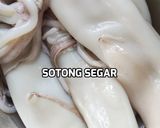 Gambar langkah 1 resipi Sambal Sotong Bersantan.