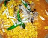 A picture of step 12 of Bengal Gram Chicken Karahi.