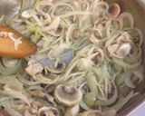 A picture of step 6 of Whole Wheat Käsespätzle with Mushrooms.