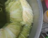 Foto langkah ke 4 dari resep Sawi Gulung.