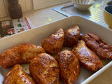 Dada Ayam Panggang Bumbu Mentega Bawang Putih