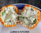A picture of step 9 of Chicken Chilli Cheese Balls:.