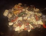 Foto langkah ke 3 dari resep Tumis jantung ayam putih telur (tidak pake minyak).