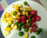 A picture of step 2 of Veggie Tomato Shots.