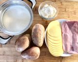 Foto del passaggio 1 della ricetta Gratin di patate