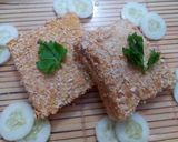 Foto langkah ke 4 dari resep Roti Balut Crackers Isi Kentang Daging Ayam.