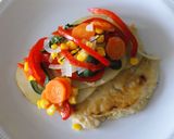 Foto del paso 1 de la receta: Pescado papillote y crema de brócoli 