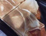 Foto del paso 2 de la receta Sándwich rápido de tomate queso y champiñones