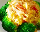 A picture of step 7 of Microwave Broccoli and Imitation Crab with Sesame Mayo Salad.