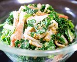 A picture of step 9 of Microwave Broccoli and Imitation Crab with Sesame Mayo Salad.