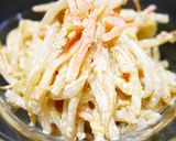 A picture of step 12 of Microwave Broccoli and Imitation Crab with Sesame Mayo Salad.